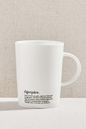 Ciğerpare Porselen Kupa