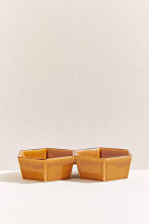 Petek Seramik Servis Kasesi Bölmeli