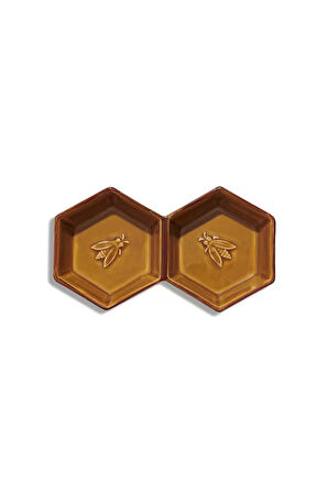 Petek Seramik Servis Kasesi Bölmeli