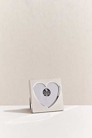 Heart Çerçeve 10x10 cm Silver