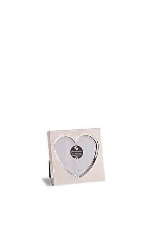 Heart Çerçeve 10x10 cm Silver
