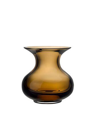 İnce Belli Vazo 11.5 cm Kahverengi