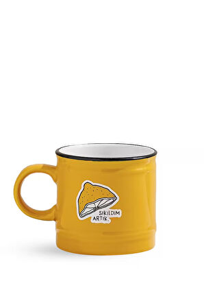 Hisli Şeyler Limon Kupa Sarı