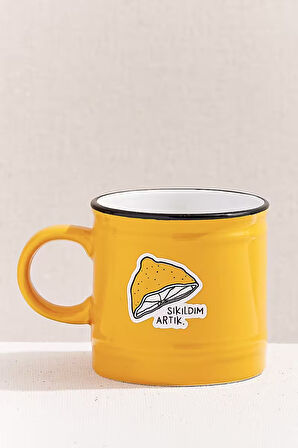 Hisli Şeyler Limon Kupa Sarı