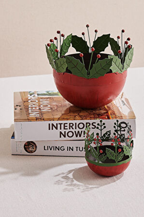 Berry Dekoratif Kase M Kırmızı