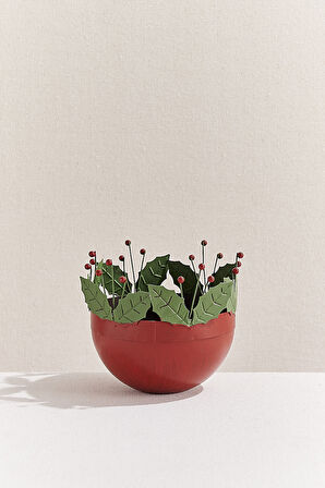 Berry Dekoratif Kase M Kırmızı