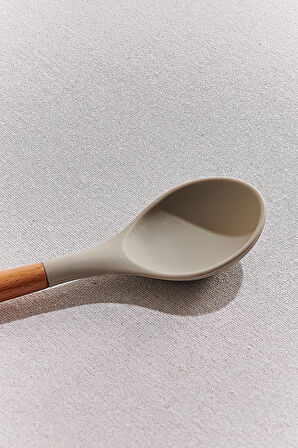 Silikon Kaşık Gri