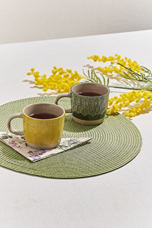 Sandy Seramik Kupa Sarı