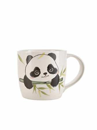 Tropik Panda Seramik Kupa