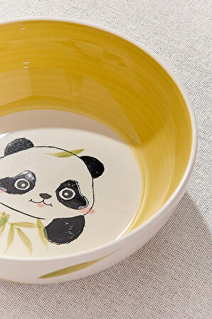 Tropik Panda Seramik Kase