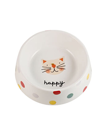 Happy Cat Seramik Mama Kabı