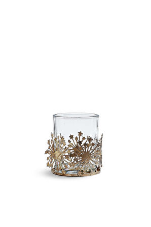 Snowy Tealight Mumluk Gold