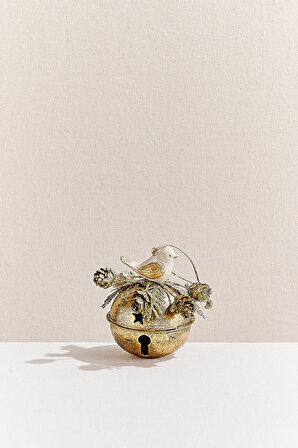 Jingle Bird Metal Zil Gold