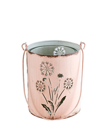 Buket 1 Tealight Mumluk Pembe