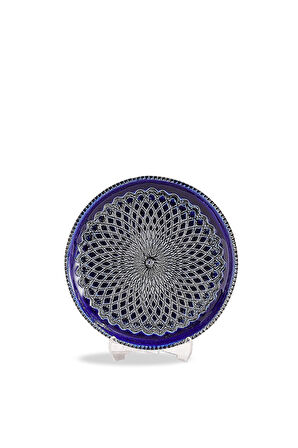 Porselen Tabak Kobalt 16 cm