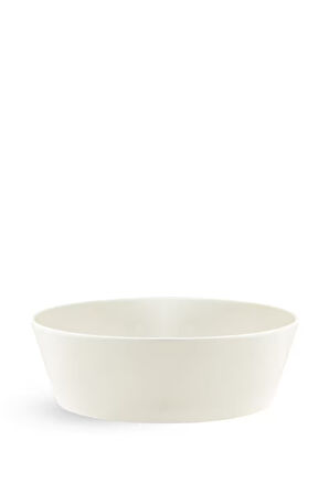 Solid Porselen Servis Kase Beyaz 23 cm