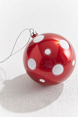 Candy Ball Ağaç Süsü Kırmızı