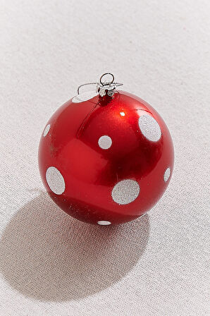 Candy Ball Ağaç Süsü Kırmızı