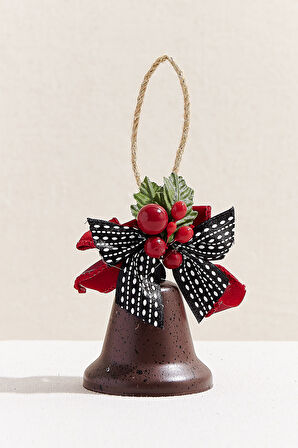 Jingle Dekoratif Zil M Kırmızı Yeşil