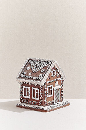 Gingerbread Işıklı Ev