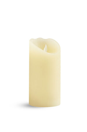 Silindir Led Mum 15x7.5 cm