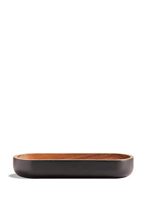 Ahşap Urban Oval Servis Kasesi S