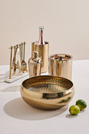 Glitter Kokteyl Shaker Gold