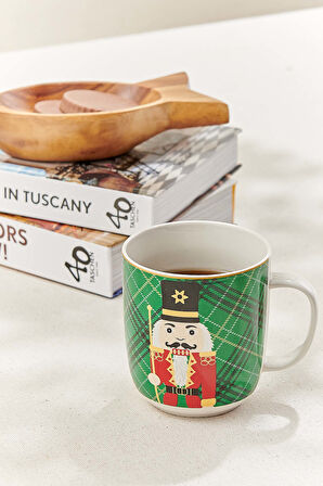 Kursun Asker Porselen Kupa Yeşil