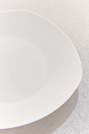 Cubic Porselen Pasta Tabağı