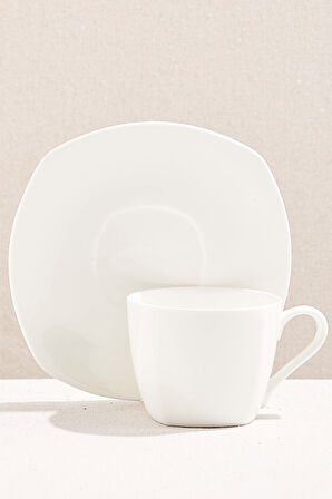 Cubic Porselen Çay Fincanı