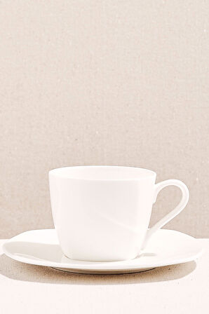 Cubic Porselen Çay Fincanı