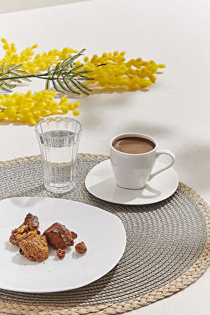 Cubic Porselen Espresso Fincanı