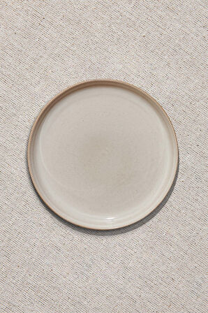 Eco Seramik Pasta Tabağı Beyaz