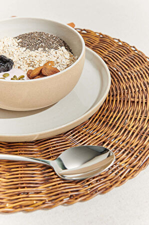 Eco Seramik Pasta Tabağı Beyaz