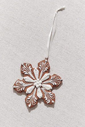 Gingerbread Snow Ağaç Süsü