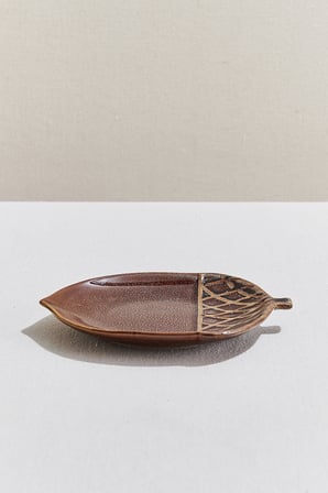 Pinecone Seramik Tabak M