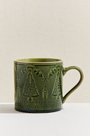 Winter Tree Seramik Kupa