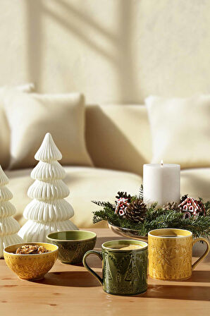 Winter Tree Seramik Kupa