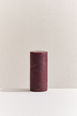 Silindir Mum 7x15 cm