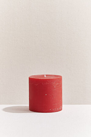 Silindir Mum 10x10 Cm