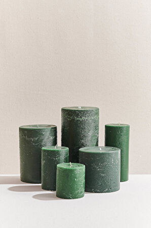 Silindir Mum 7x15 Cm