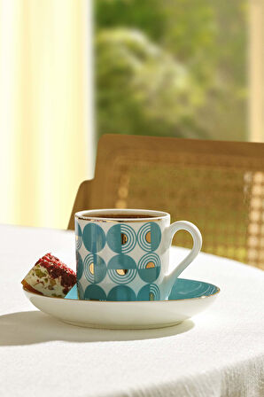 Nehir Porselen Espresso Fincanı