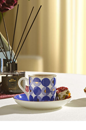 Nehir Porselen Espresso Fincanı