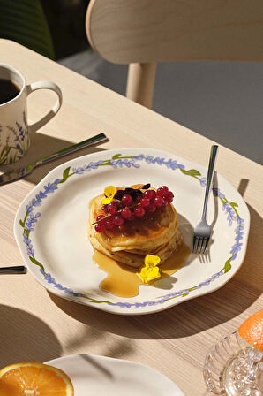 Lavander Seramik Yemek Tabaği