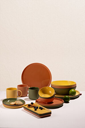 Faroe Seramik Salata Kasesi Somon