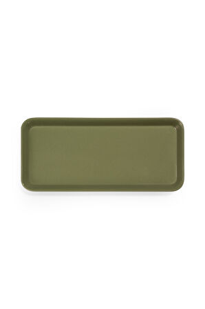 Faroe Seramik Dikdörtgen Servis Tabağı Yeşil