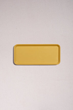 Faroe Seramik Dikdörtgen Servis Tabağı Sarı