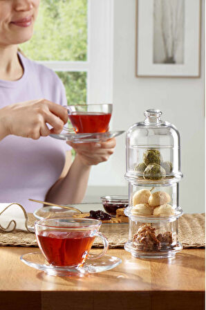 Villa Patisserie 3 Katlı Kurabiyelik