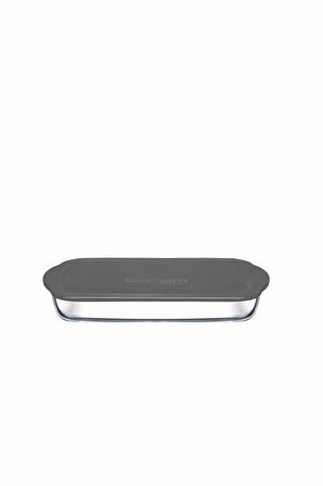 Dikdörtgen Gri Saklama Kabı 3.8 L