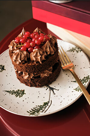 Winter Dream Seramik Pasta Tabağı